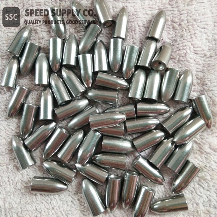 Tungsten Alloy Bullet Shape Rybársky umývač